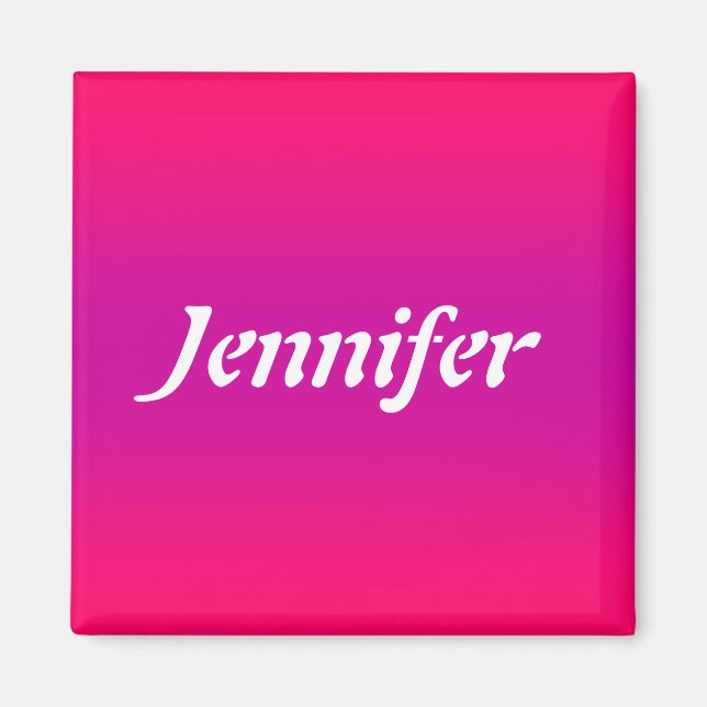 Name Template Magnet (Front)