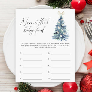 Name that baby food shower game