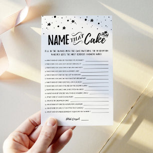 Name that cake Bridal game with Answers