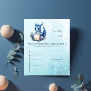 Name that song Baby Shower Game