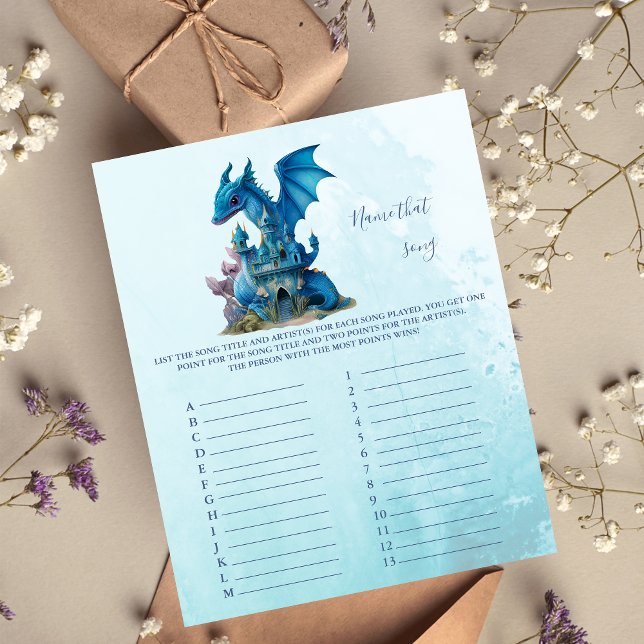 Name that  song Baby Shower Game (Creator Uploaded)