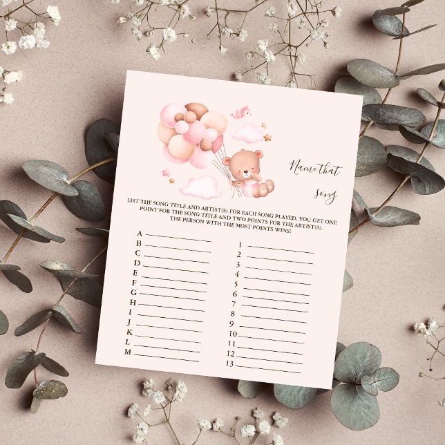Name that  song Baby Shower Game (Creator Uploaded)