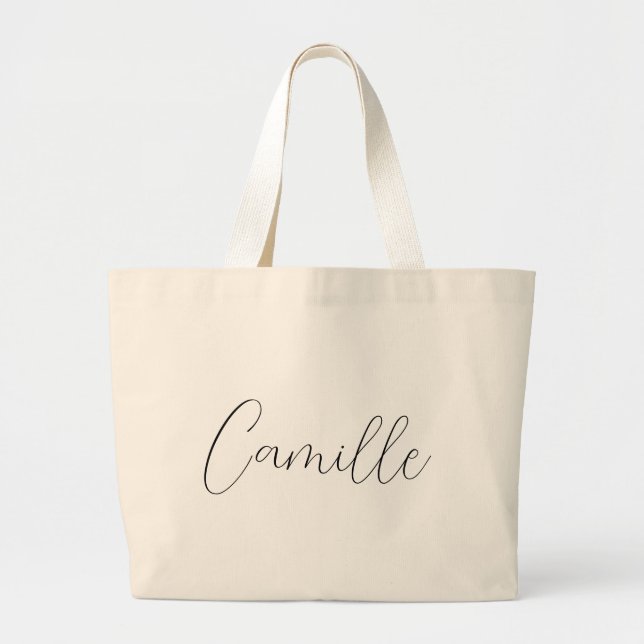 Name tote bag -  Personalised Gifts For Her (Front)
