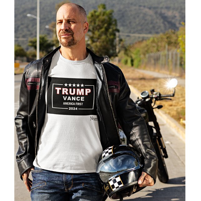 Name, Trump-Vance Collectable S - 4XL, White Value T-Shirt (Creator Uploaded)