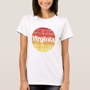 Name Viriginia Vintage Sunset T-Shirt