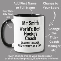 Name, Worlds Best Hockey Coach