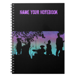 Name Your Band Personalised Music Notebook