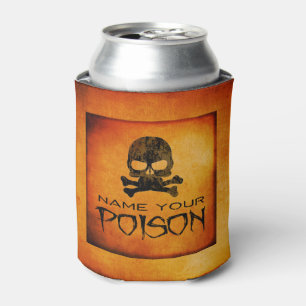 Name Your Poison Halloween Beverage Can Cooler