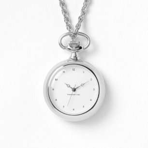 Name Your Silver Wraparound Watch