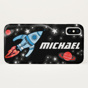 Named 7 letter rocket space iphone case