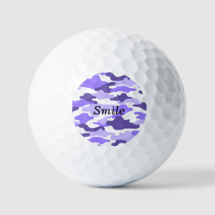 Named Camouflage (Purple) Golf Balls