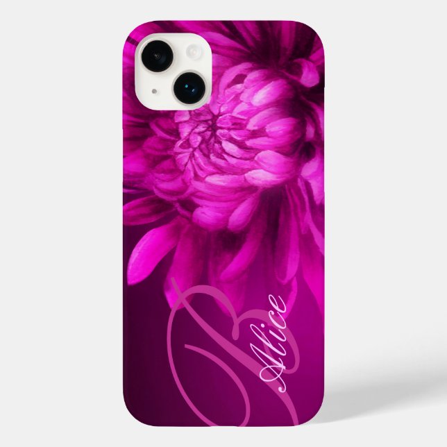 Named chrysanthemum mauve Case-Mate iPhone case (Back)