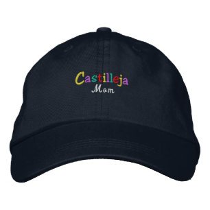 Namedrop Nation_Castilleja Mom2 Multi-coloured Embroidered Hat