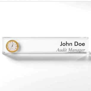 "Nameplate for all Accountants" Nameplate