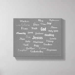 Names Canvas Print
