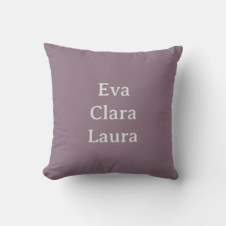 Names  cushion