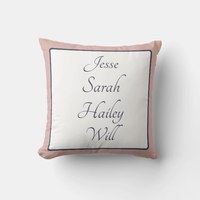 Names Cushion (Front)