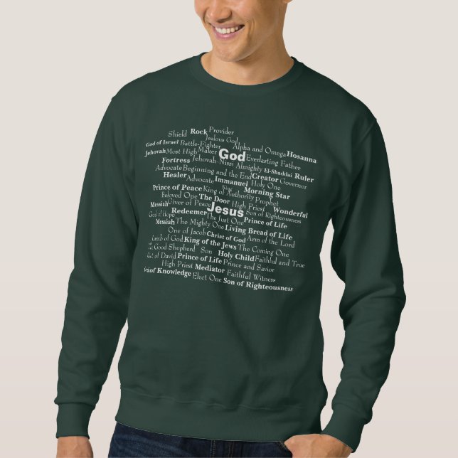 Names of God Customise It Sweatshirt (Front)