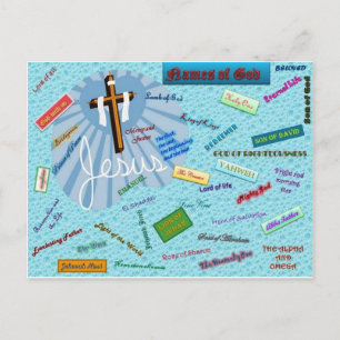 Names of God Postcard