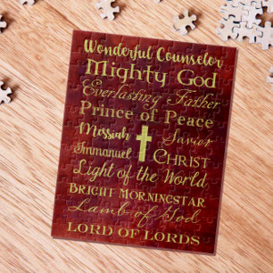 Names of Jesus Puzzle