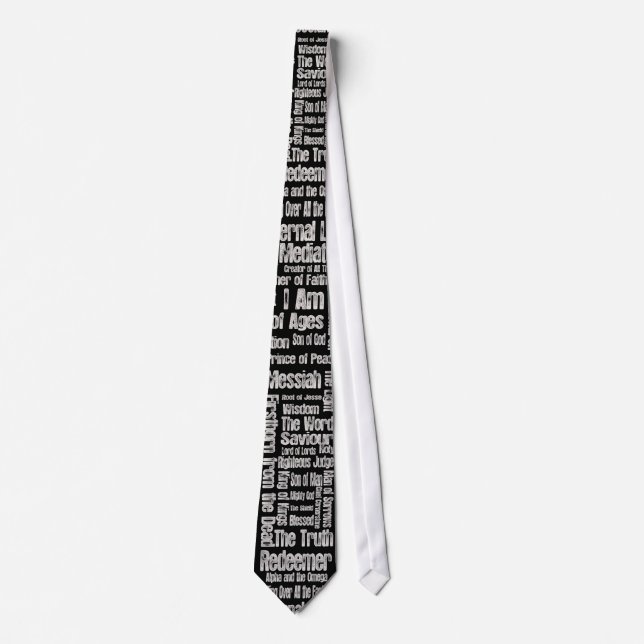 Names of Jesus Tie (Front)