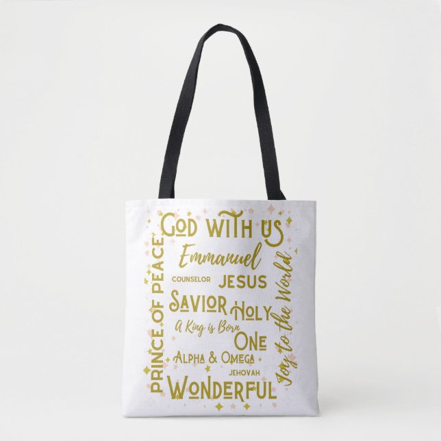 Names of Jesus Tote (Front)