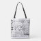 Names of Jesus Typography Tote Bag