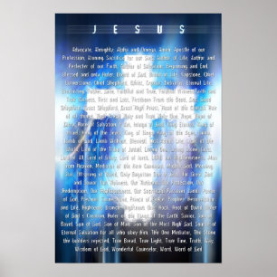 Names of the Lamb Poster