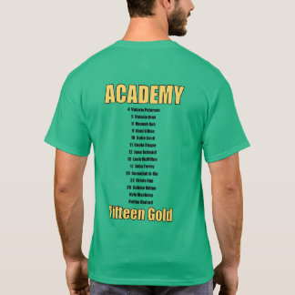 names on back T-Shirt