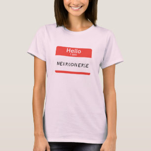 Nametag Neurodiverse T-Shirt