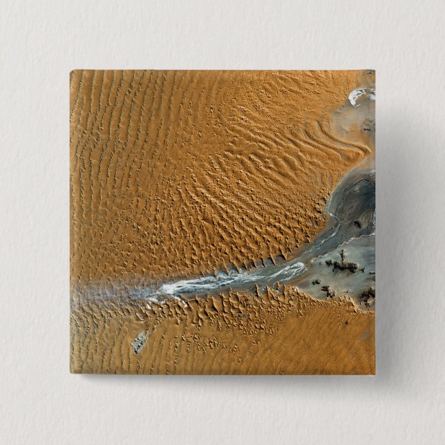 Namib Desert, Namibia 15 Cm Square Badge (Front)