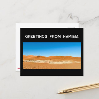 Namib Desert Postcard