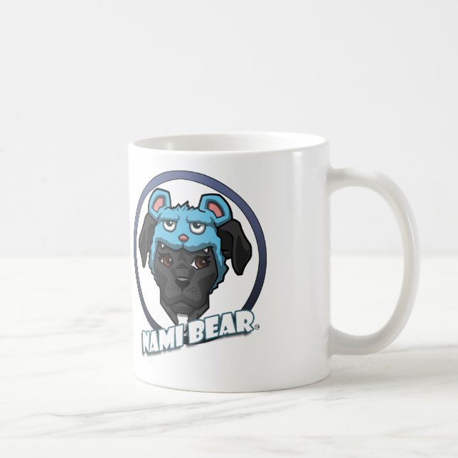 NamiBear the Pit Bull Logo Coffee Mug (Right)