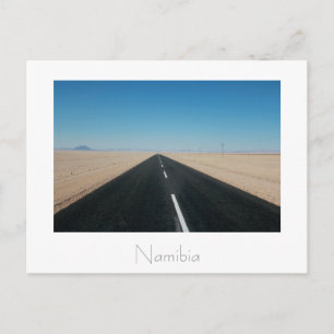 Namibia Africa Road Desert Landscape Postcard