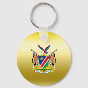 Namibia Coat of Arms Key Ring