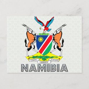 Namibia Coat of Arms Postcard