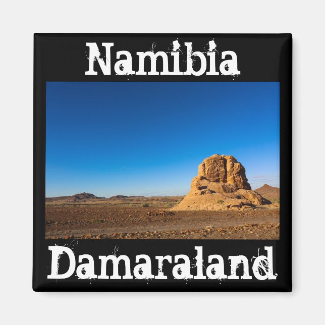 Namibia Desert Mars Damaraland Landscape Nature Magnet (Front)