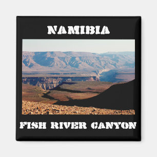 Namibia Fish River Canyon Landscape Nature Magnet