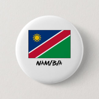 Namibia Flag 6 Cm Round Badge