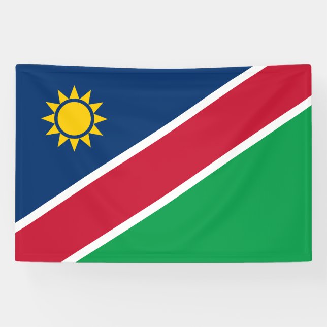 Namibia Flag Banner (Horizontal)