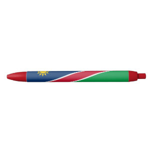 Namibia Flag Blue Ink Pen