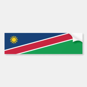 Namibia Flag Bumper Sticker