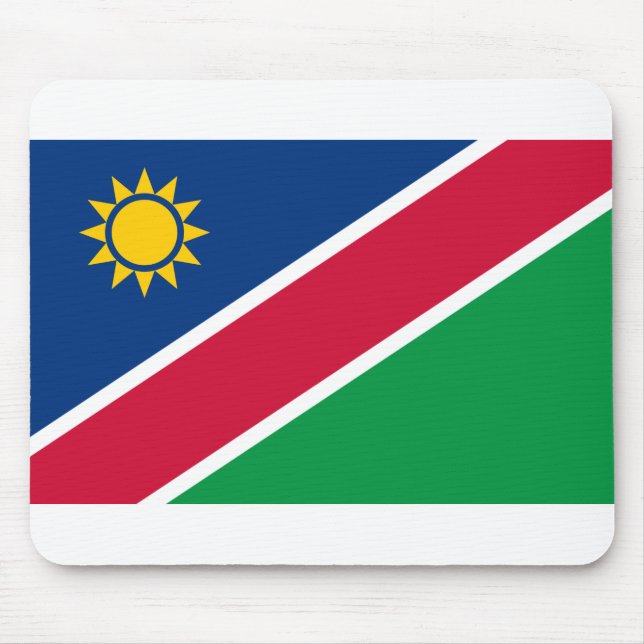 Namibia Flag Mouse Mat (Front)