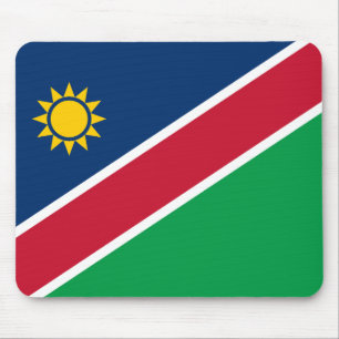 Namibia Flag Mouse Mat