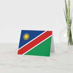 Namibia Flag Notecard