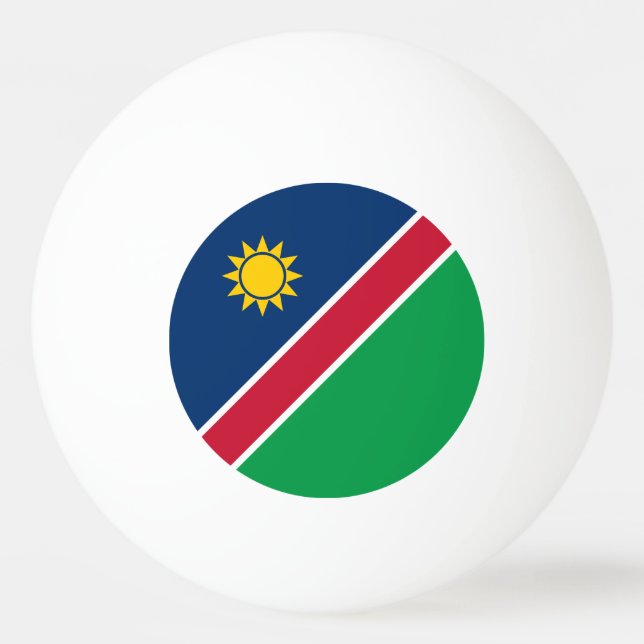 Namibia Flag Ping Pong Ball (Front)