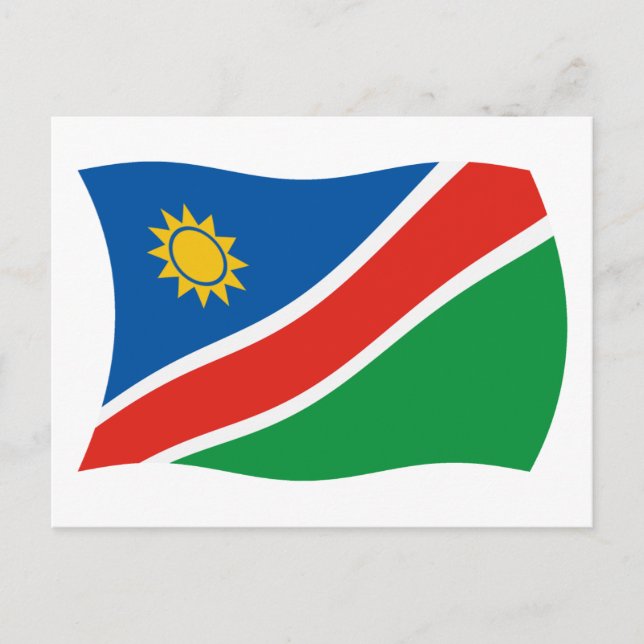 Namibia Flag Postcard (Front)