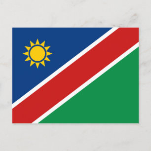 Namibia Flag Postcard