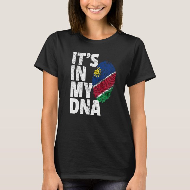 Namibia Flag  Pride Country Home Nation Family T-Shirt (Front)