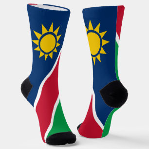 Namibia Flag Socks